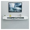 Meuble TV flottant Console TV murale flottante moderne de 55/63/70,8 pouces avec étagère de rangement ouverte, support de sto