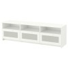 IKEA BRIMNES Banc TV Blanc 180 x 41 x 53 cm
