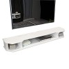 NAMUlA Meuble TV à Peinture Blanche, Meuble TV en Bois, décodeur, Console de Meuble TV de Salon, Convient pour Armoire de Ran