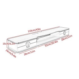 Meuble TV flottant pour meuble TV 110/130 cm Blanc Taille : 110 cm
