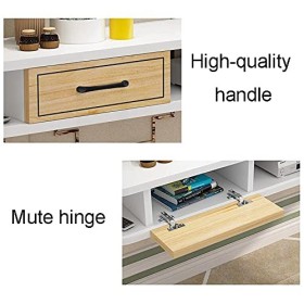 StrOux Meuble TV Flottant Meuble TV Meuble TV Unités murales pour Salon Meuble TV Meuble Mural Console multimédia avec 3 rang