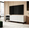Meuble TV 200x53x40 cm Blanc Palace Meuble Hi-FI Luxueux sideboeard Commode sur Pied