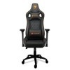 COUGAR Gaming Armors Black Fauteuil Gaming, Simili Cuir, Noir, Médium