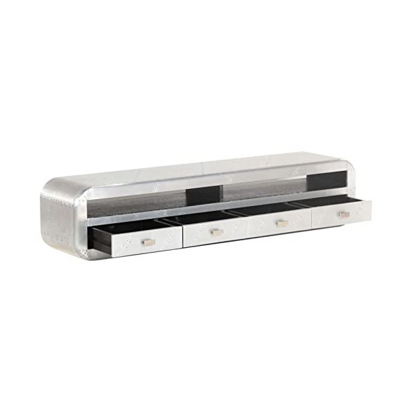 GuyAna Meuble TV Aviator Style Vintage Aircraft Airman 140x30x30 cm,Meuble TV,Table TV,Ensemble Meuble TV