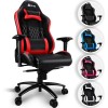KLIM Esports Chaise Gaming - Nouveauté 2024 - Simili Cuir et Matériaux Premium Haute Qualité - Chaise Gamer inclinable - Ergo