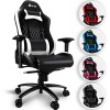 KLIM Esports Chaise Gaming - Nouveauté 2024 - Simili Cuir et Matériaux Premium Haute Qualité - Chaise Gamer inclinable - Ergo