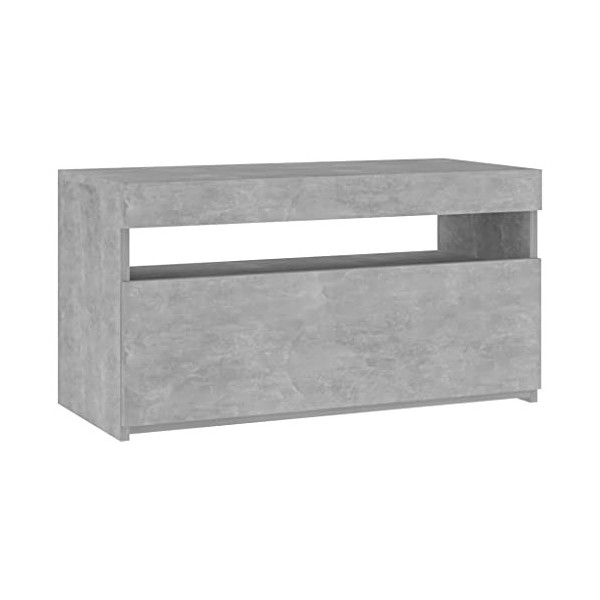 VEEKI Meuble TV, Meuble TV Suspendu, Meuble télé, Meuble TV Industriel, Meuble Chambre, Convient pour Salon ou Chambre, Meubl