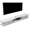Suuim Meuble TV Mural, étagère TV Flottante, Meuble TV Flottant Mural, Console multimédia pour Centre de Divertissement, Meub