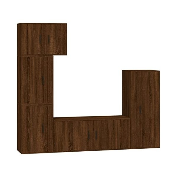 VEEKI Meuble TV, Meuble TV Suspendu, Meuble TV Industriel, Meuble TV Bois, Meuble Chambre, Convient pour Salon ou Chambre, En