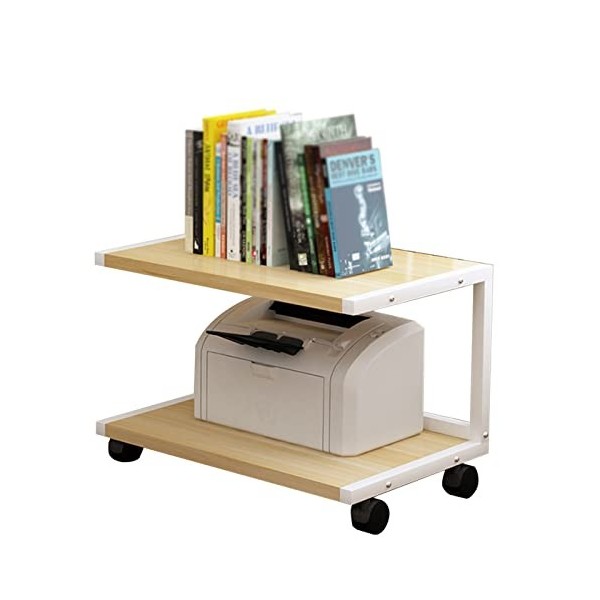 Pied Enceinte Support Multimédia AV avec Gestion des Câbles Intégrée, Heavy Duty Détient 220 LB de Composants Audio/vidéo, Su