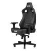 Next Level Racing Elite Chair Black Leather Edition Gaming, Taille Unique