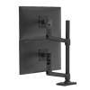 Ergotron LX Dual Stacking Arm Tall Pole Matte Black 45-509-224
