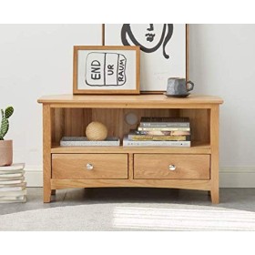 Meuble dangle MuRong en chêne massif pour TV, Plasma, DVD, vidéo, meuble TV, meuble de rangement dangle sans MDF, sans plac