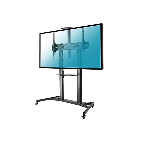 KIMEX - Support TV - Mobile - inclinable - pour écran 60-100 - 030-1201