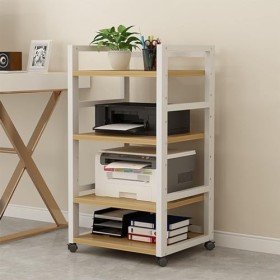 YCOVSFP Armoire Multimédia AV À 4 Niveaux, Meuble TV De Jeu Et Tour Audio Stéréo for Maison/Bureau/DJ/théâtre Color : White,