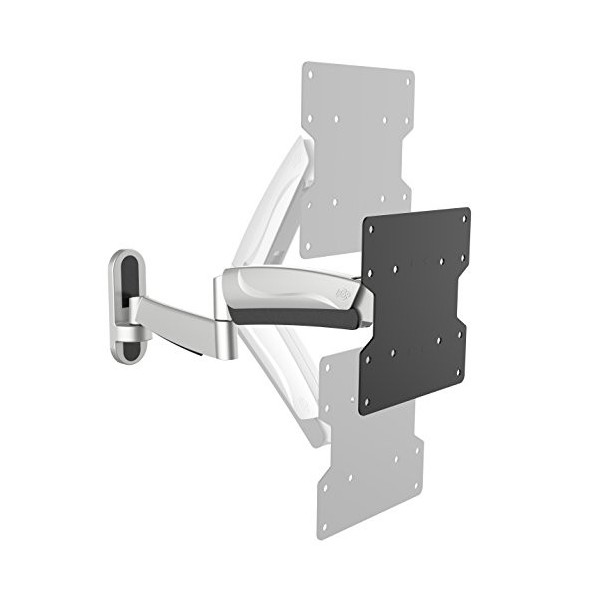 RICOO Support Murale TV Orientable S2722 Inclinable Universel 27-47" 69-119cm Fix ation Mural Télévision LED/LCD/Incurvée V