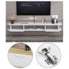 StrOux Meuble TV Flottant Meuble Meuble TV Meuble TV Unités Murales pour Salon Meuble TV Meuble Mural Console TV en Bois pour
