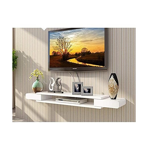 StrOux Meuble TV Flottant Meuble Meuble TV Meuble TV Unités murales pour Salon Etagère Flottante Meuble TV Mural Etagère de F
