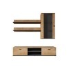Cama TV Stand Soho 180 lefkas Oak/Black