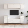 VEEKI Meuble TV, Meuble TV Suspendu, Meuble TV Industriel, Meuble TV Bois, Meuble Chambre, Convient pour Salon ou Chambre, Me