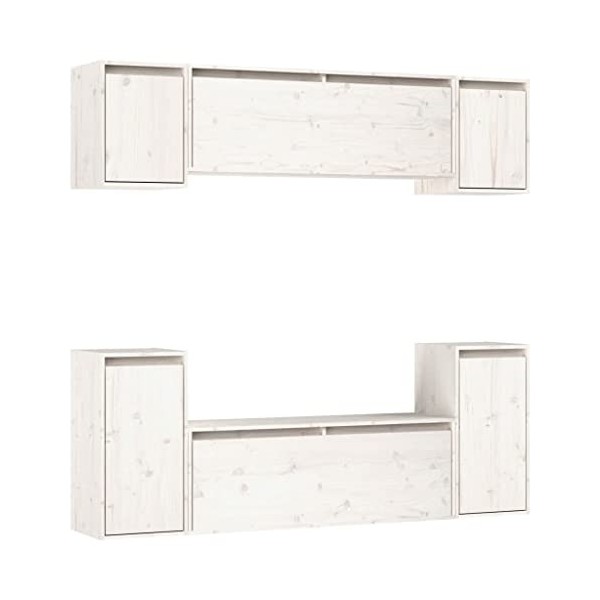 VEEKI Meuble TV, Meuble TV Suspendu, Meuble TV Industriel, Meuble TV Bois, Meuble Chambre, Convient pour Salon ou Chambre, Me