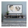 StrOux Meuble TV Flottant Meuble Meuble TV Meuble TV Unités murales pour Salon Meuble TV Meuble Mural Console TV Convient pou