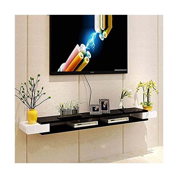 StrOux Meuble TV Flottant Meuble Meuble TV Meuble TV Unités murales pour Salon Étagère Flottante Meuble TV Mural Meuble TV Mu