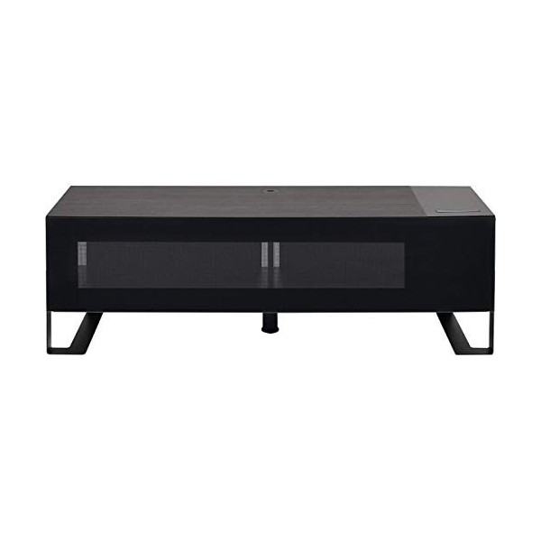 Meuble tv pour écran 30 à 55 + trappe carbon - 037410