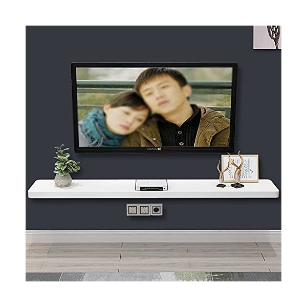 Meuble TV Meuble TV Unités Murales pour Salon Meuble TV Flottant Console TV en Bois pour Salon Meuble TV Armoire Murale/D/120