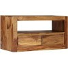 Meuble TV Salon Meuble TV Console Multimédia Meuble TV en Bois Massif Bois de Sheesham Solide 31,5" x11,8 x15,7 Convient pour