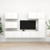 VEEKI Meuble TV, Meuble TV Suspendu, Meuble, Meuble TV avec Rangement，Meuble Industriel, Convient pour Salon ou Chambre, Ense