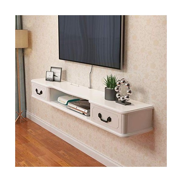 Meuble de télévision Mural Chambre Salon étagère Murale TV Fond décoration Murale étagère Support de télévision étagère de St