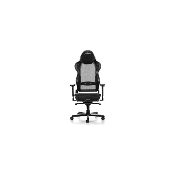 DXRacer loriginal Air R1S Chaise&nbsp;Gaming, Maille, Noir-Noir, Jusquà 2 m