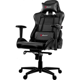 Arozzi Verona XL+ Fauteuil Gamer, Similicuir, Noir, 58 x 57 x 138 cm