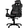Arozzi Verona XL+ Fauteuil Gamer, Similicuir, Noir, 58 x 57 x 138 cm