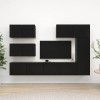 VEEKI Meuble TV, Meuble TV Suspendu, Meuble, Meuble TV avec Rangement，Meuble Industriel, Convient pour Salon ou Chambre, Ense