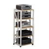 Armoire De Composants De Support Darmoire Multimédia AV, Tour Audio Darmoire De Support Multimédia Audio Vidéo Avec 5 Étagè