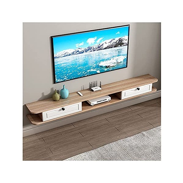 Meuble TV Meuble TV Unités Murales pour Salon Meuble TV Flottant Console TV en Bois pour Salon Meuble TV Armoire Murale/B/100