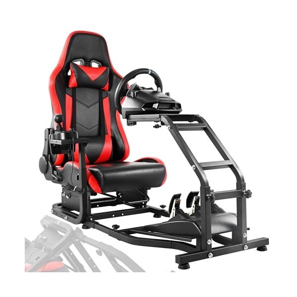 Anman Support de volant réglable en hauteur pour simulateur de course compatible avec Logitech G25, G27, G29, G920 G25/G27/G2