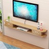 IAKAEUI Meuble TV Lowboard Meuble TV Flottant Armoire Flottante Console Multimédia Huche de Rangement sous La Télévision Cent