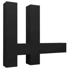 VEEKI Meuble TV, Meuble TV Suspendu, Meuble, Meuble TV avec Rangement，Meuble Industriel, Convient pour Salon ou Chambre, Ense