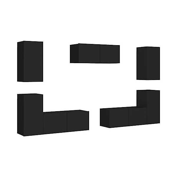 VEEKI Meuble TV, Meuble TV Suspendu, Meuble, Meuble TV avec Rangement，Meuble Industriel, Convient pour Salon ou Chambre, Ense