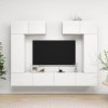 VEEKI Meuble TV, Meuble TV Suspendu, Meuble, Meuble TV avec Rangement，Meuble Industriel, Convient pour Salon ou Chambre, Ense