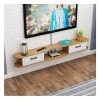 Meuble TV Flottant Meuble TV Meuble TV Unités murales pour Salon Console multimédia Meuble TV Flottant Meuble TV Mural pour S