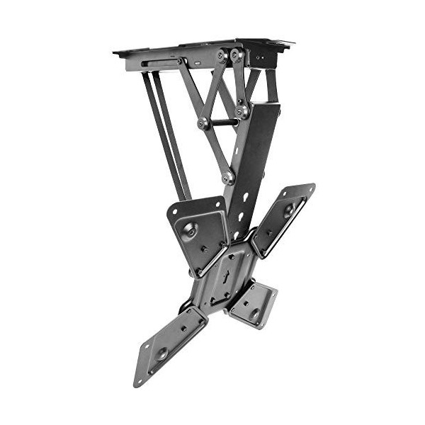 VIVO MOUNT-E-FD55 Support de Plafond électrique pour écrans de 23 à 55 Pouces, Toit incliné motorisé Rabattable VESA