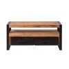 Made In Meubles Meuble TV en Bois dacacia Havana 112 cm - Meuble TV 40 x 112.5 x 56 cm