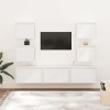 VEEKI Meuble TV, Meuble TV Suspendu, Meuble TV Industriel, Meuble TV Bois, Meuble Chambre, Convient pour Salon ou Chambre, Me