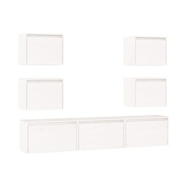 VEEKI Meuble TV, Meuble TV Suspendu, Meuble TV Industriel, Meuble TV Bois, Meuble Chambre, Convient pour Salon ou Chambre, Me