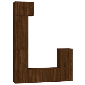 VEEKI Meuble TV, Meuble TV Suspendu, Meuble TV Industriel, Meuble TV Bois, Meuble Chambre, Convient pour Salon ou Chambre, En