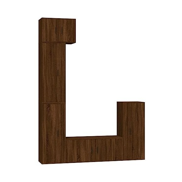 VEEKI Meuble TV, Meuble TV Suspendu, Meuble TV Industriel, Meuble TV Bois, Meuble Chambre, Convient pour Salon ou Chambre, En